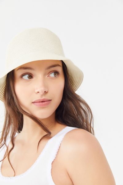 brixton essex straw bucket hat