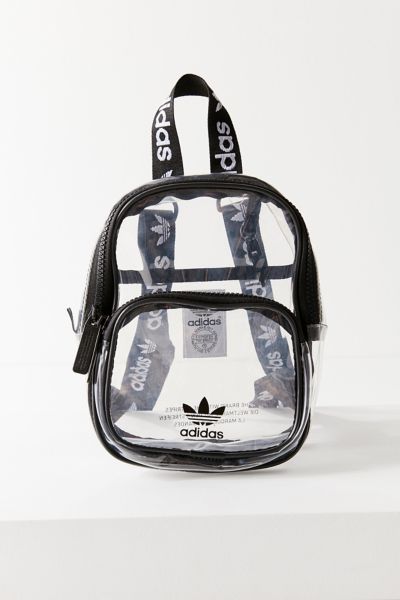 clear adidas mini backpack