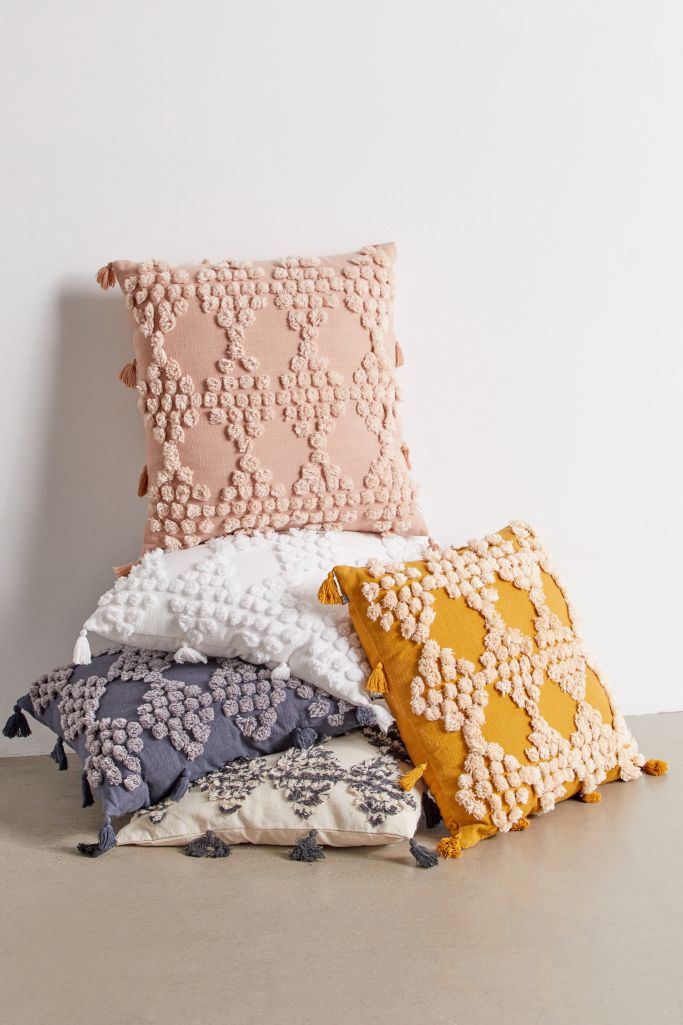 Eden Tufted Throw Pillow Urban Outfitters