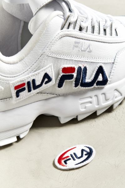 fila disruptor ii patches