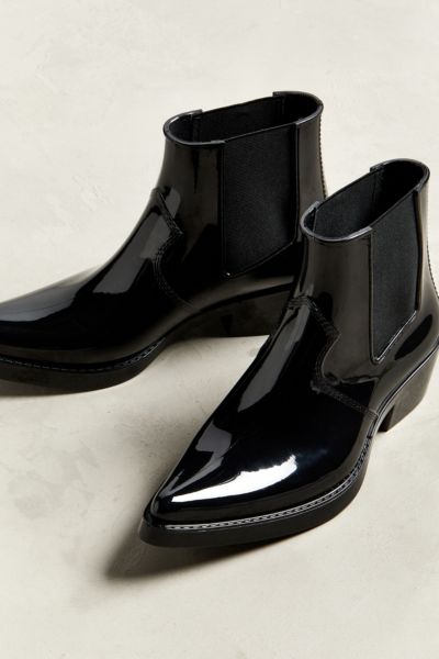 calvin klein rubber boots mens