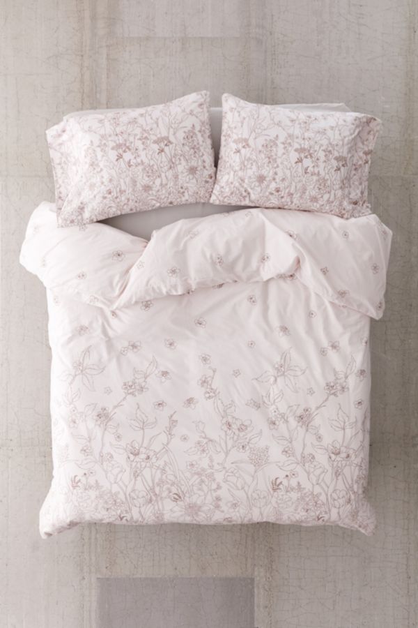 Morgan Floral Duvet Set Urban Outfitters Canada
