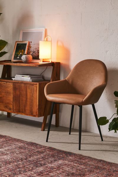 vegan leather chair