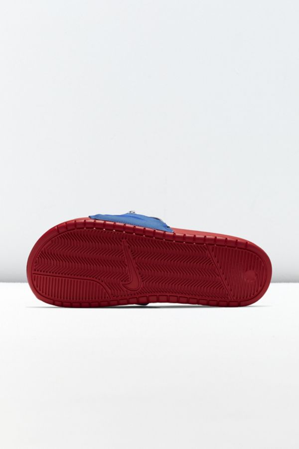 nike benassi jdi fanny pack 80's slides