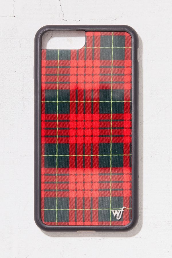 Wildflower Red Plaid iPhone Case Urban Outfitters