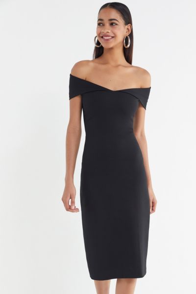 urban outfitters off the shoulder dress