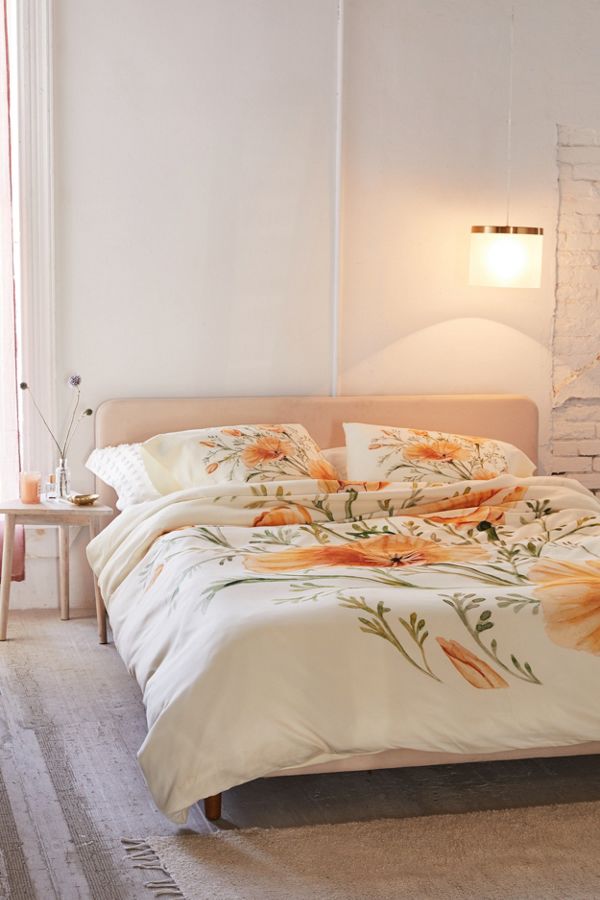Slide View: 1: Shealeen Louise For Deny California Poppies Duvet Cover