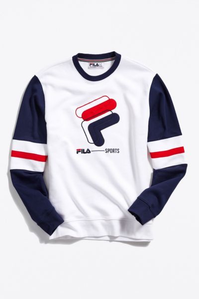 fila crew neck sweater
