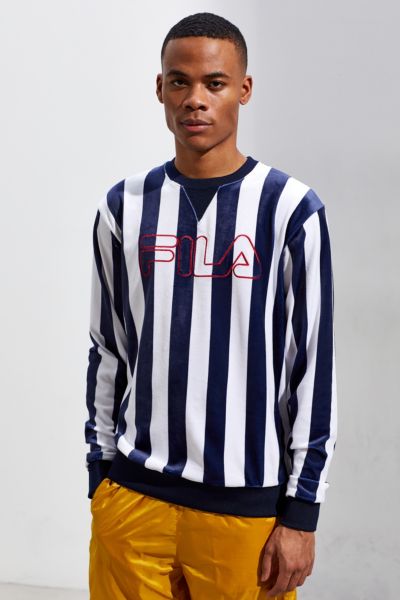 fila striped sweatshirt