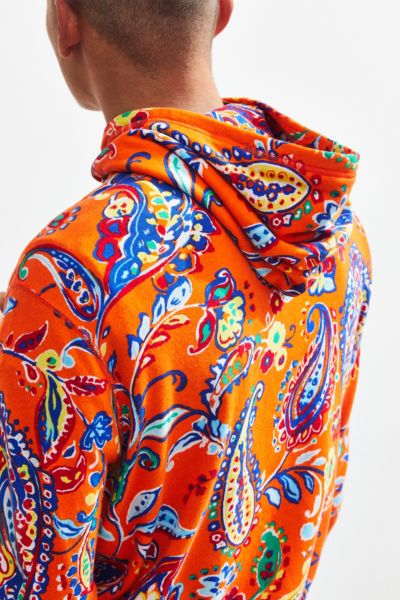 polo paisley hoodie