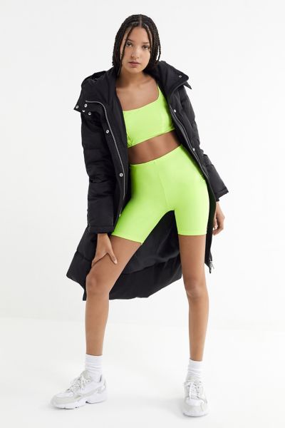 aerie neon biker shorts