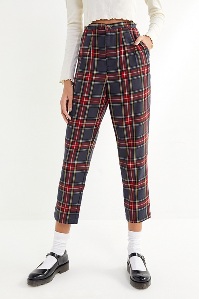 urban plaid pants