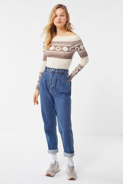 Out From Under Sandy Off-The-Shoulder Long Sleeve Top | Urban Outfitters