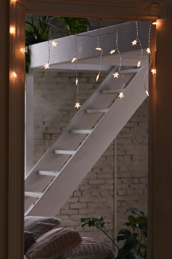 Star Curtain String Lights