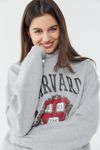 Harvard Mock Neck Pullover Sweatshirt | Urban Outfitters