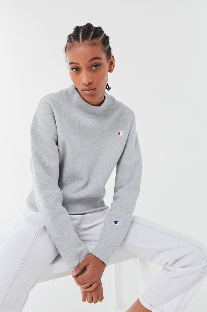 Champion Reverse Weave Mock-Neck Sweatshirt | Urban Outfitters