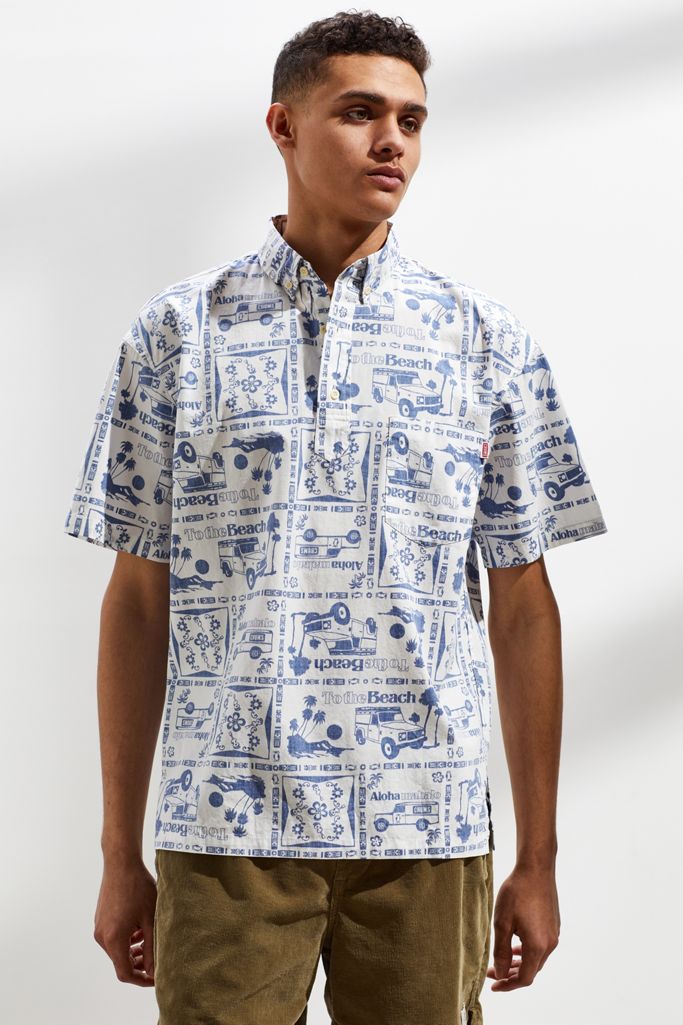 Chums Chumaloha Short Sleeve Henley Shirt | Urban Outfitters