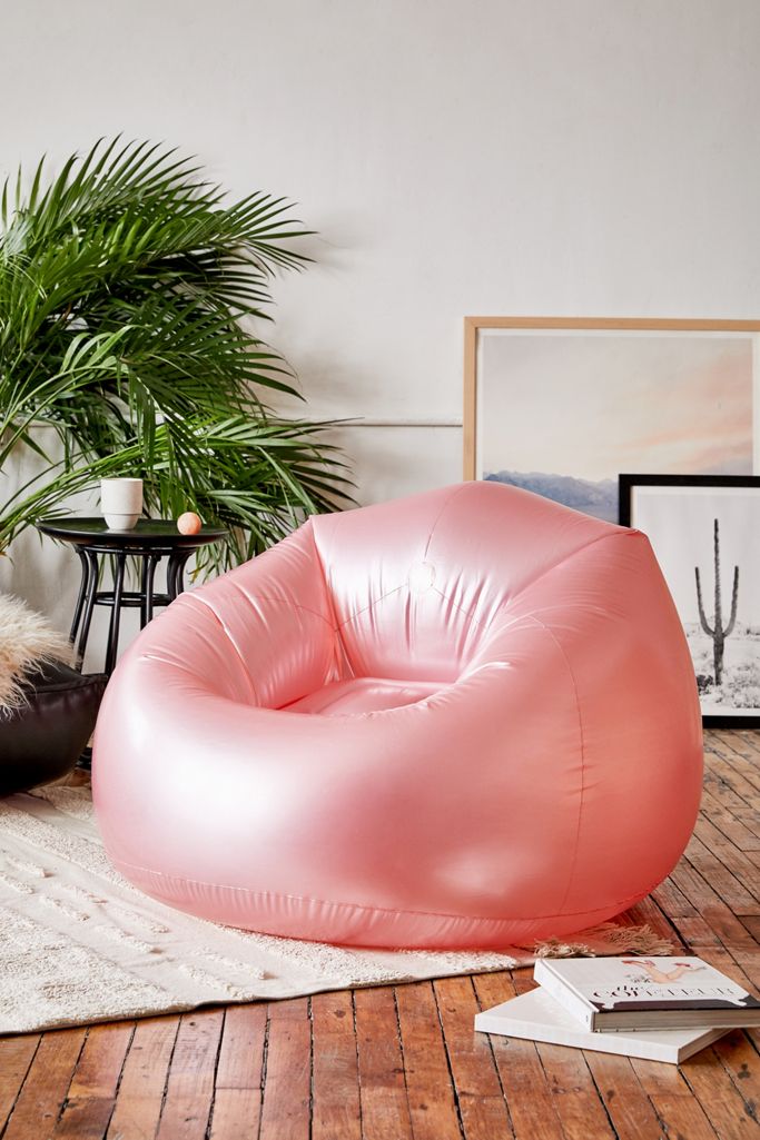 Metallic inflatable bubble chair for a '90s nostalgia vibe we love in ...