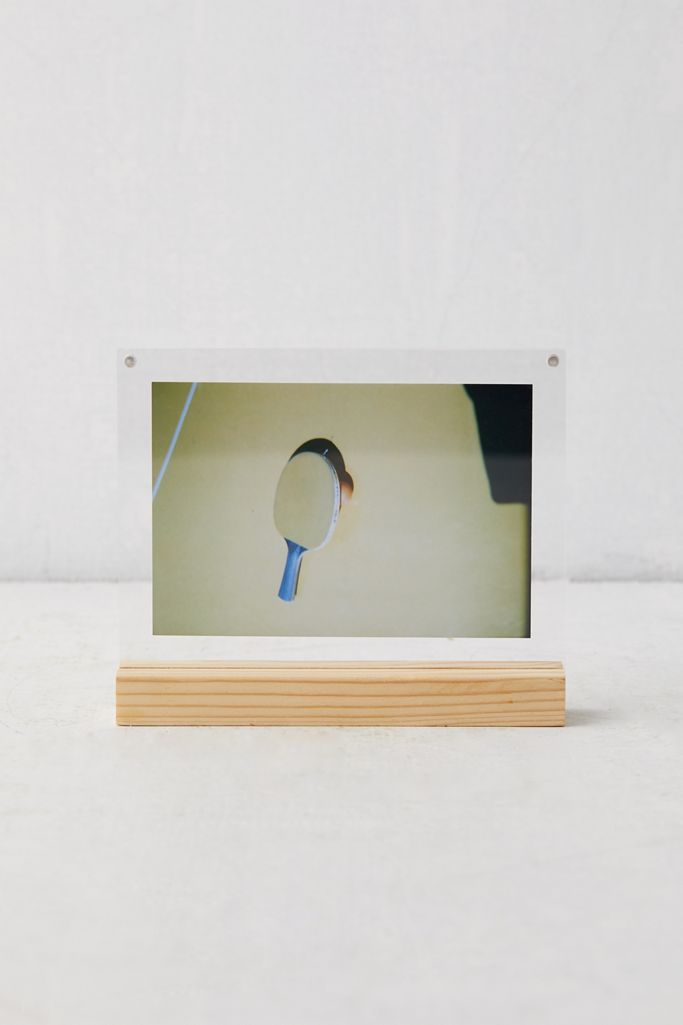 Wood + Acrylic Block Picture Frame Urban Outfitters Canada