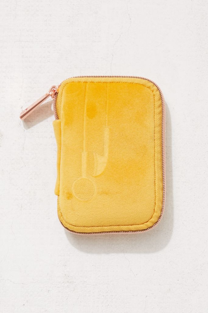 MYTAGALONGS Yellow Vixen Earbud Case Urban Outfitters