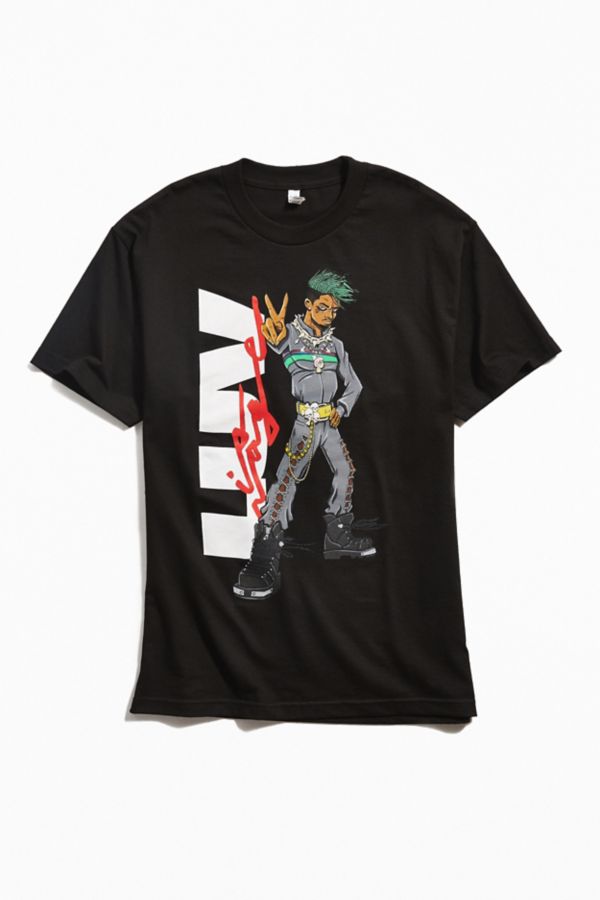 Lil Uzi Vert Anime Stance Tee Urban Outfitters