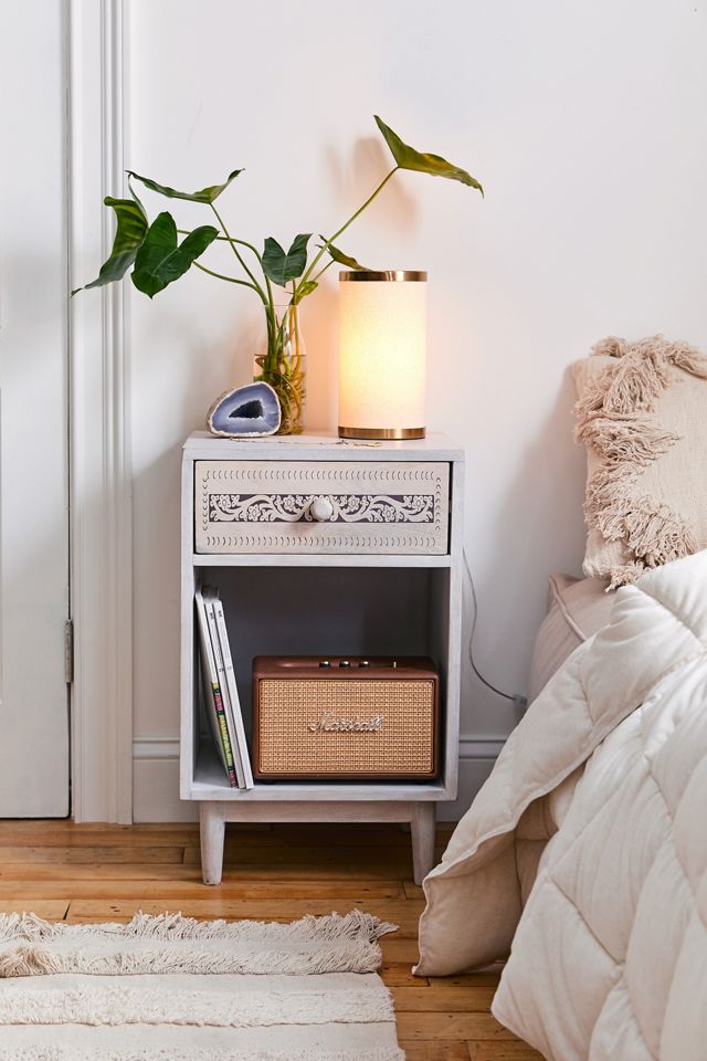 Rhiannon Painted Floral Nightstand Urban Outfitters