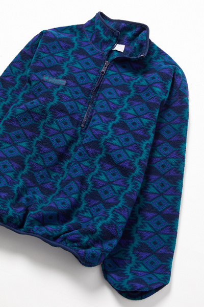 columbia patterned fleece