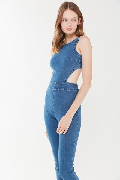 denim jumpsuit urban outfitters