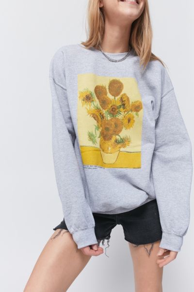 van gogh sunflower hoodie