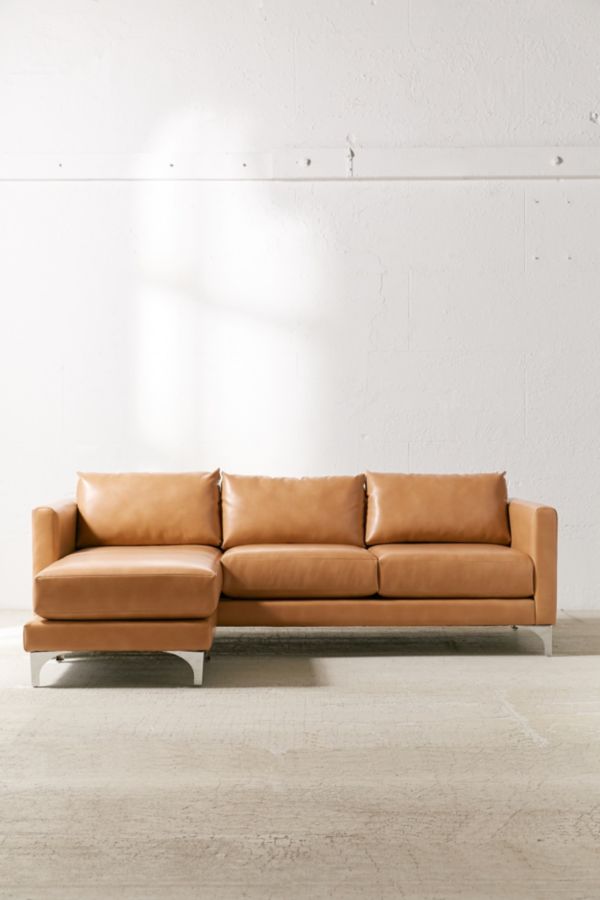 Chamberlin Recycled Leather Sectional Sofa