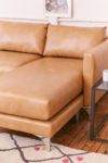 Thumbnail View 5: Chamberlin Recycled Leather Sectional Sofa