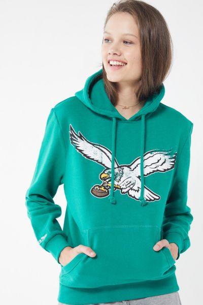 mitchell and ness eagles hoodie