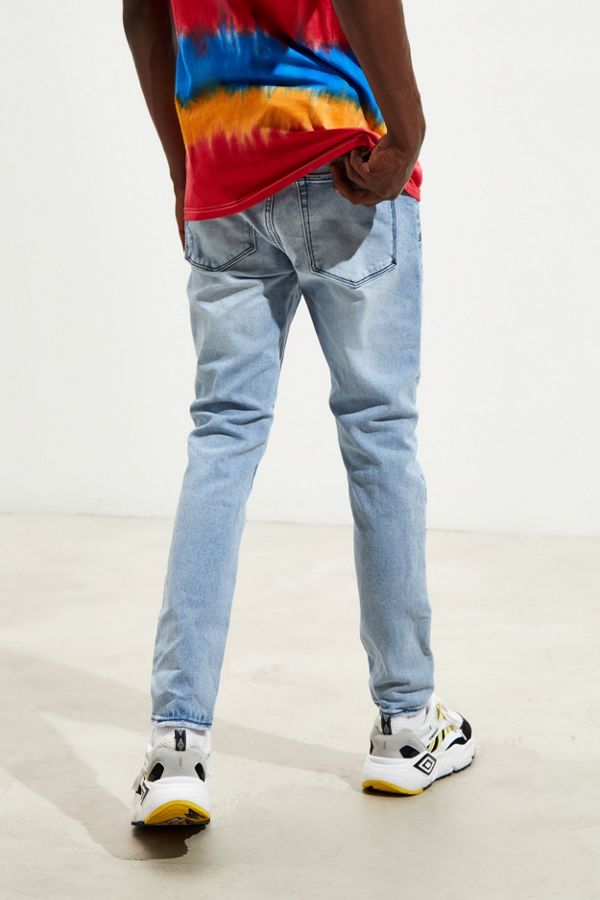 ZGY DENIM Pipes Light Blue Skinny Jean | Urban Outfitters Canada