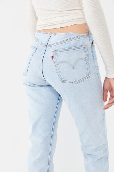 levi's 501 customized jeans