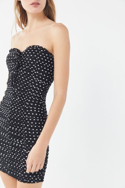 urban outfitters polka dot dress