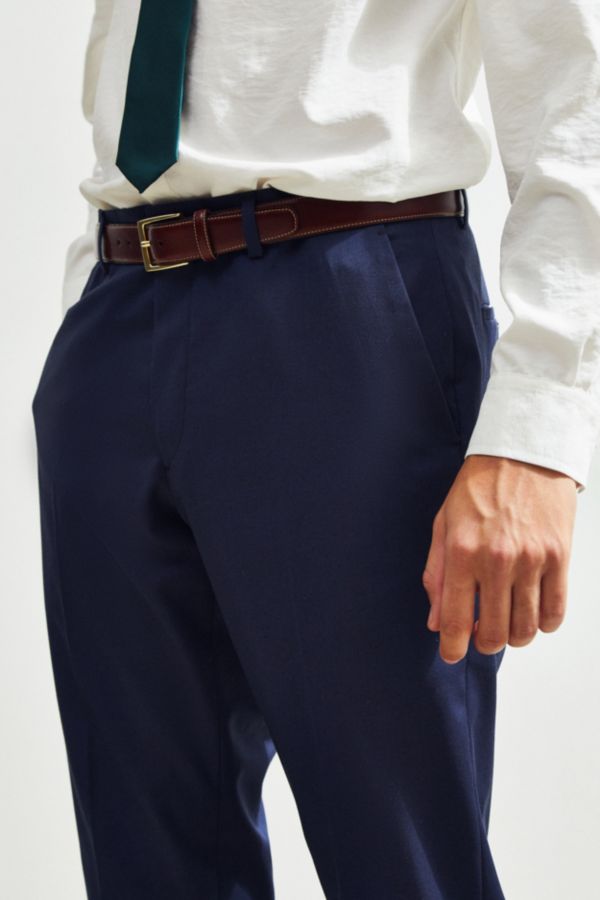 UO Navy Blue Skinny Fit Suit Pant | Urban Outfitters