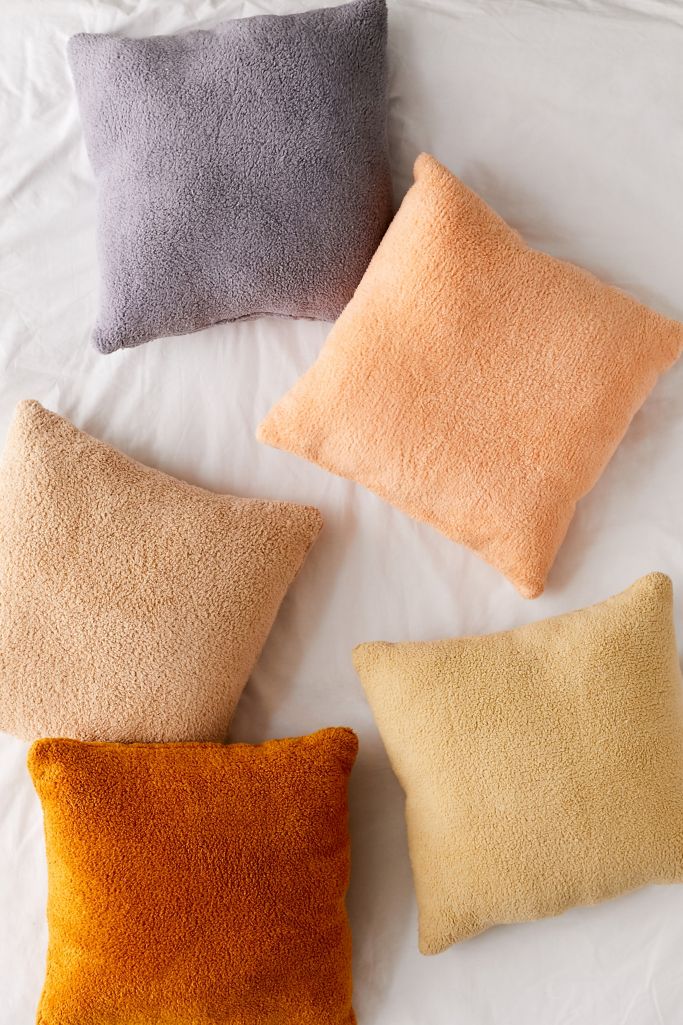 Sherpa Throw Pillow Urban Outfitters