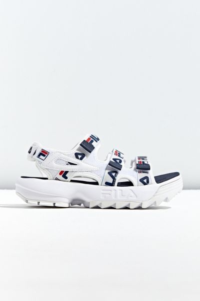 fila uo exclusive disruptor sandal