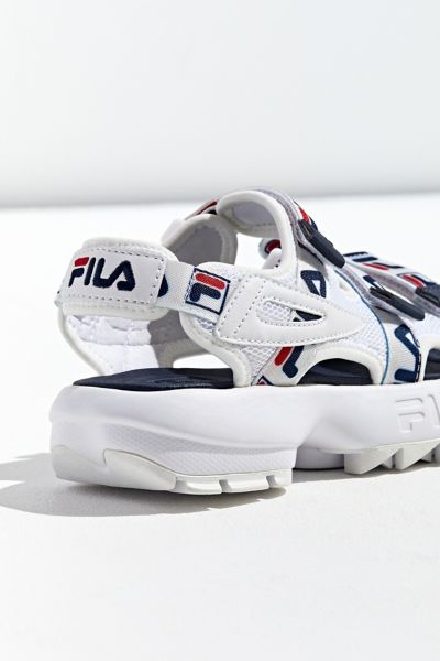 fila uo exclusive disruptor sandal