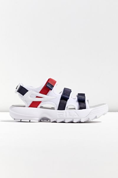 fila uo exclusive disruptor sandal