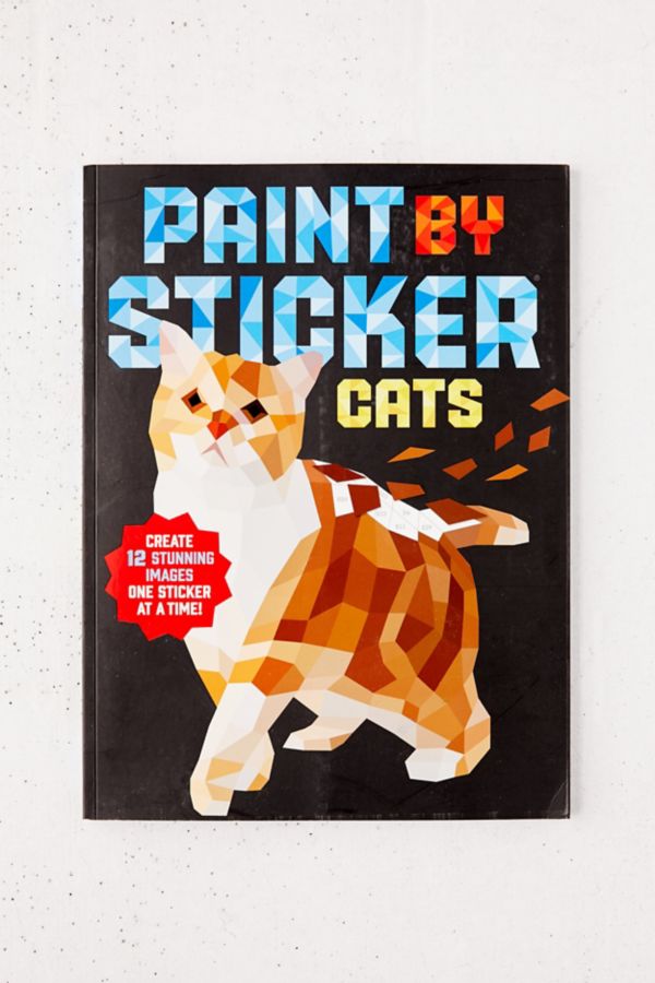 Paint by Sticker Cats By Workman Publishing Urban Outfitters