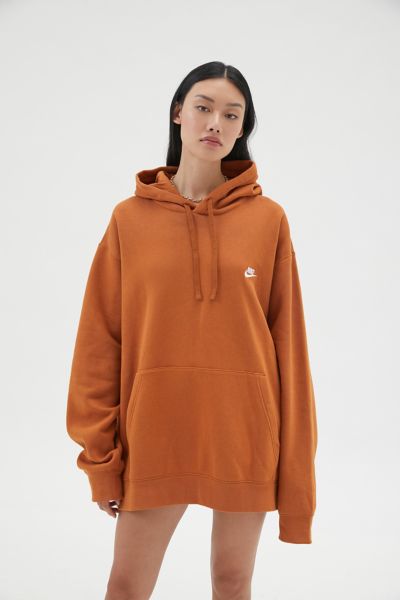 brown nike hoodie