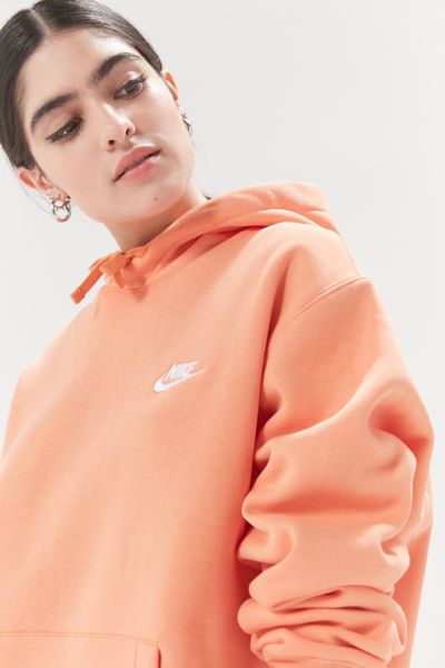 peach nike jogging suit