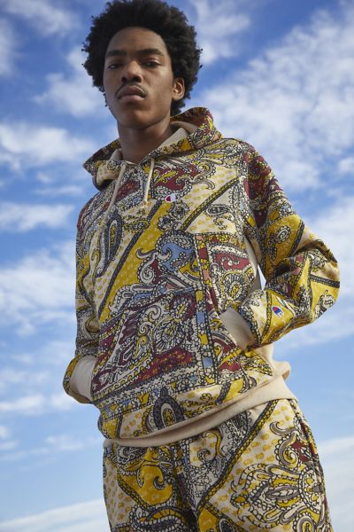 champion paisley hoodie