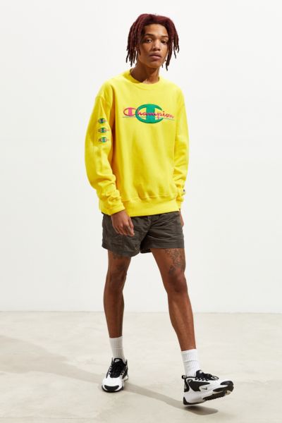 champion pop colors crewneck sweatshirt