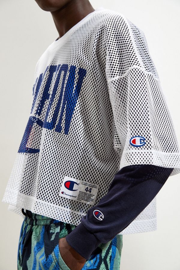 Champion Mesh Football Jersey Urban Outfitters
