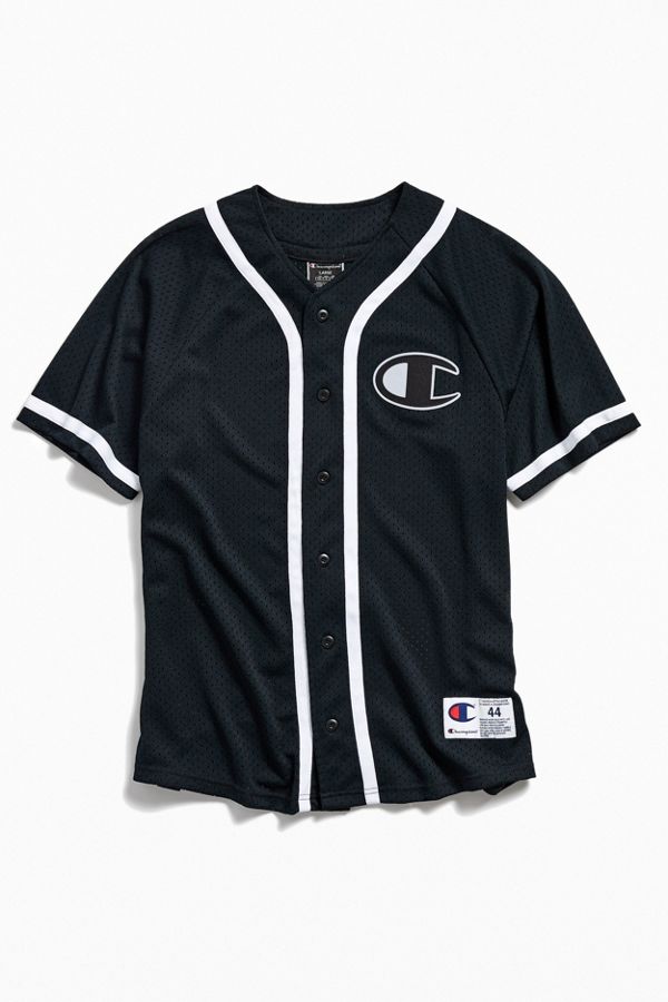 Champion Mesh Baseball Jersey Urban Outfitters