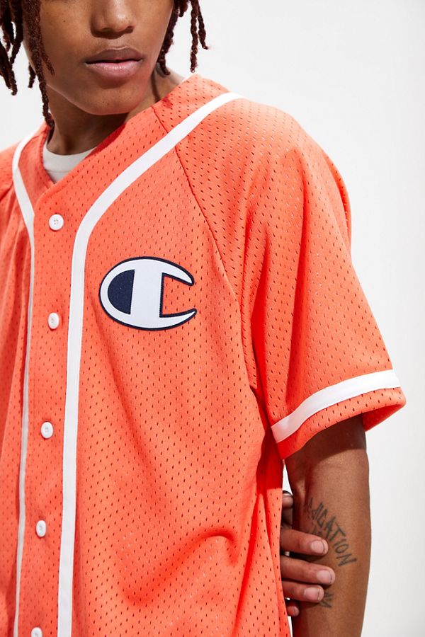 Download Champion Mesh Baseball Jersey | Urban Outfitters