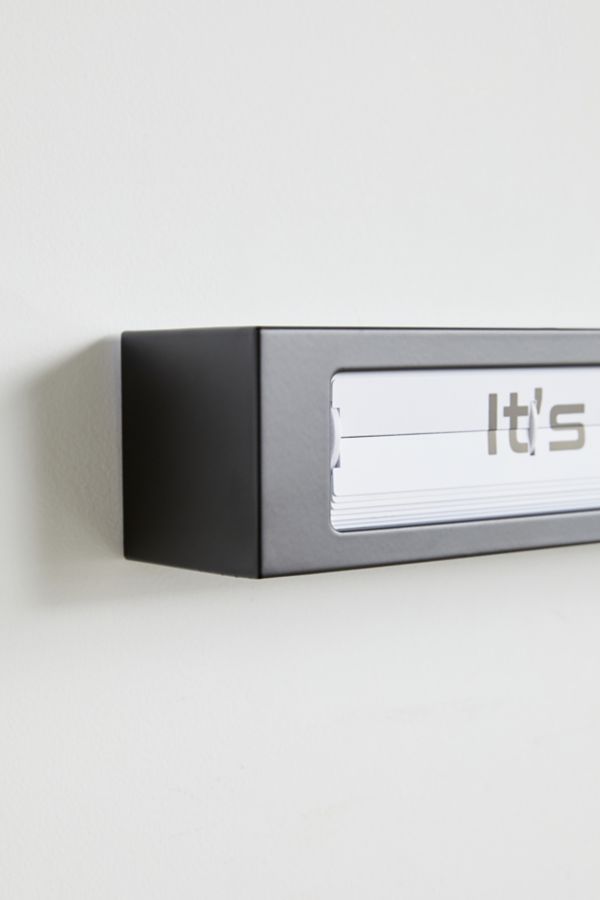 Slide View: 4: Cloudnola Textime Bamboo Wall Clock