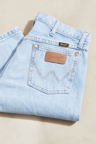bleached wrangler jeans